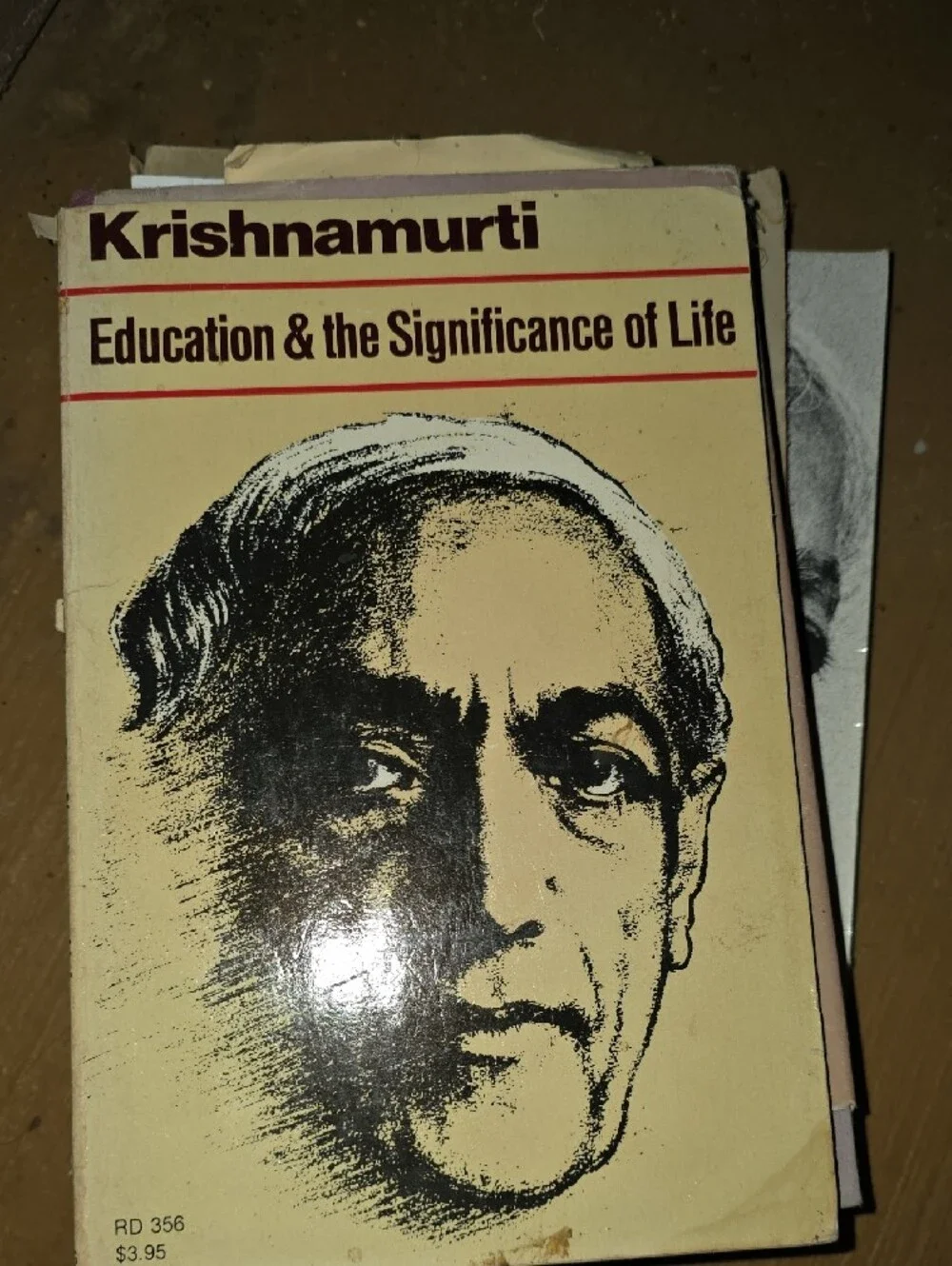 Krishnamurti Spuritual Lot Booklet Collection - White, Orange, Blue Covers
